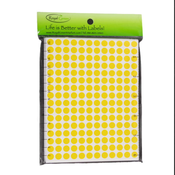 Dot Stickers | For $1 Pricing | Yellow, 9500 Dots in a Pack