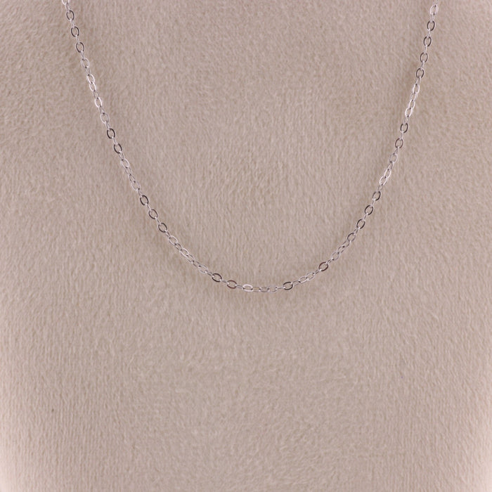 304 Stainless Steel Cable Chain Necklace, 22” with Lobster Claw Clasps, Silver Color, Pack of 50