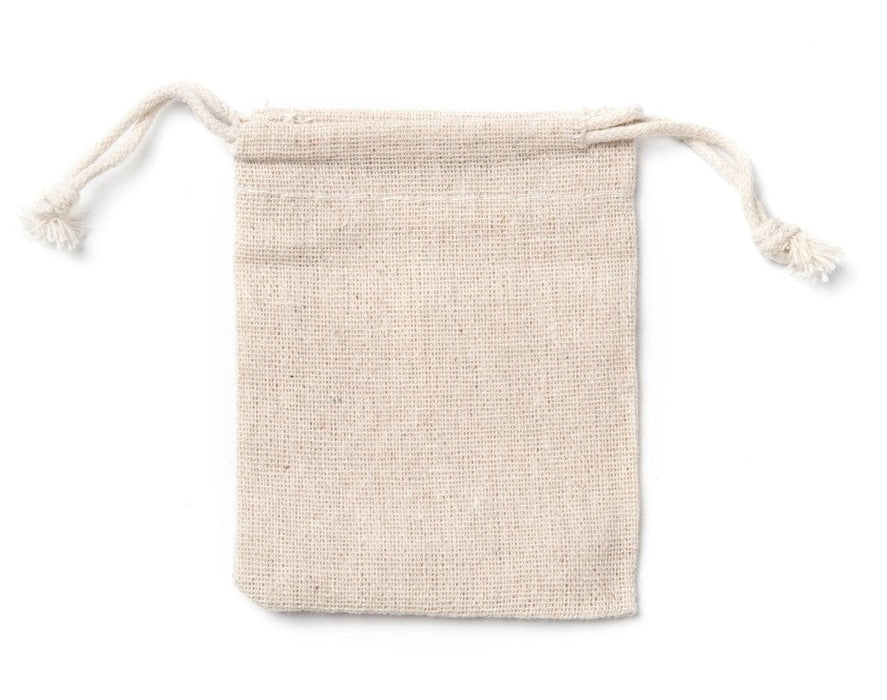 Cotton Packing Pouches Tumble Bags 8x10 cm, 250 Pieces in a Pack