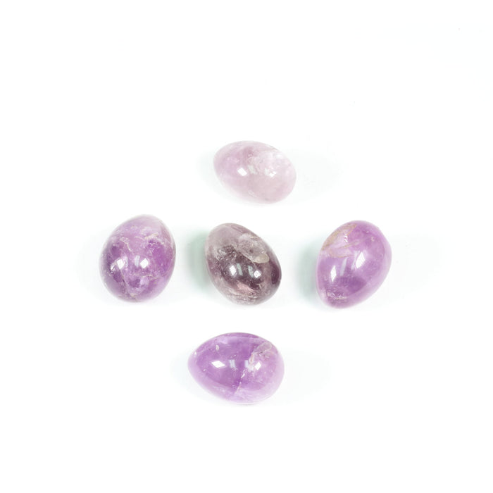 Amethyst Egg Shaped, ~1.5" Inch, 0-50 gr, 1 Piece, #005