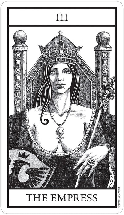 Bianco Nero (Black & White) Tarot Cards, Tarot Deck