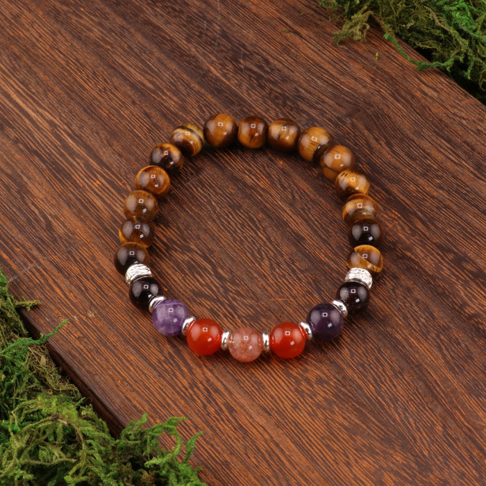 Leo Zodiac - Natural Gemstone Bracelets, 10 Pieces in a Pack
