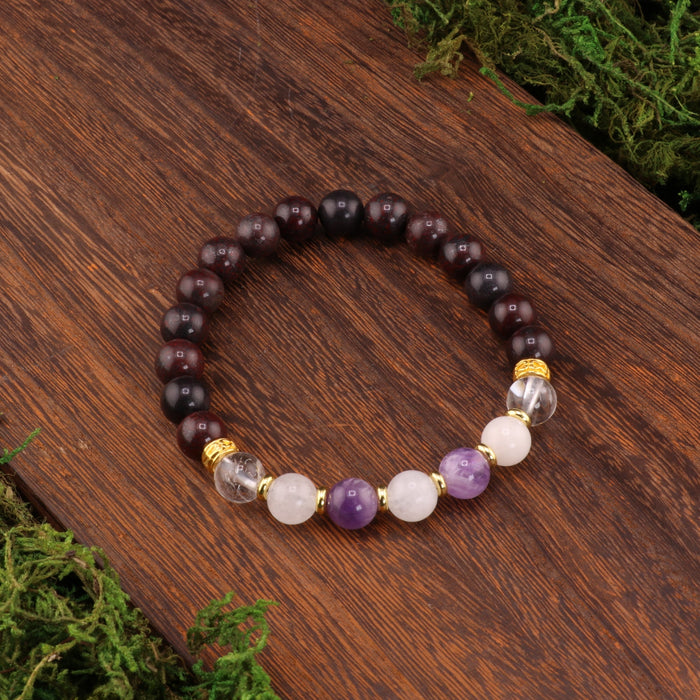 Pisces Zodiac - Natural Gemstone Bracelets, 10 Pieces in a Pack