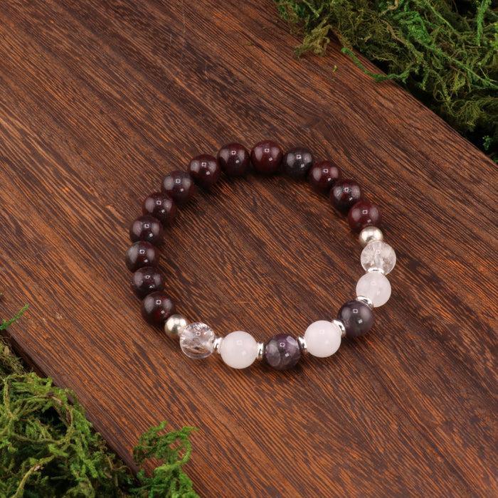 Pisces Zodiac - Natural Gemstone Bracelets, 10 Pieces in a Pack