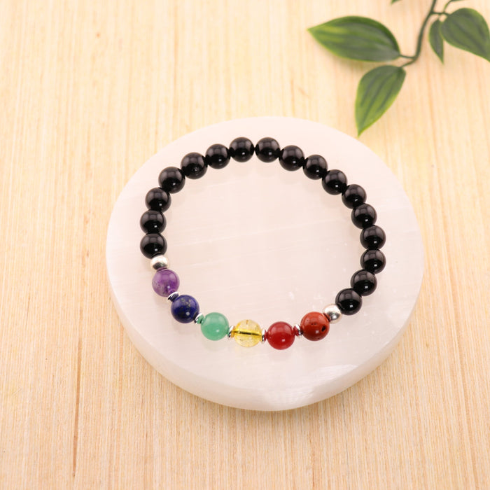 Gay - LGBTQ Natural Gemstone Bracelets, 10 Pieces in a Pack