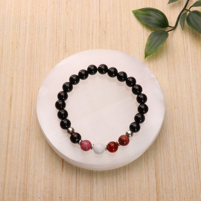 Lesbian - LGBTQ Natural Gemstone Bracelets, 10 Pieces in a Pack