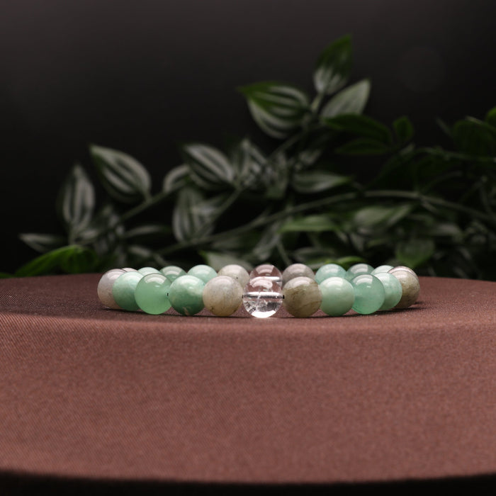 Luck Intention - Natural Gemstone Bracelets, 10 Pieces in a Pack