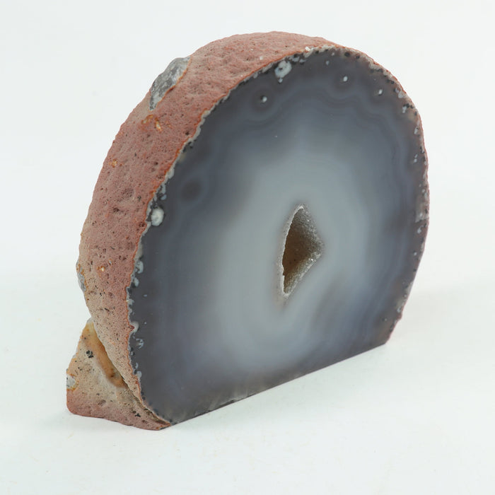 Agate end  with Cut Base, 500-750gr, 1 Piece #006