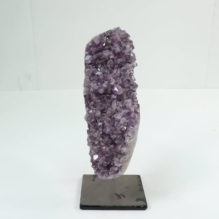 Natural Amethyst Polished on Metal Stand, 2500-3000 Gr, #022