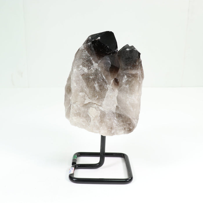 Natural Smoky Quartz Point on Metal Stand, 2000-2500 Gr, #006