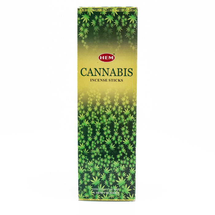 Hem Cannabis, Incense Sticks, 8 Stick, 18 grams in one Pack, 25 Pack Box