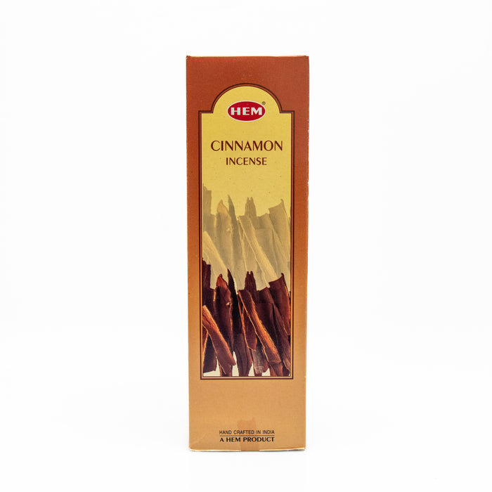 Hem Cinnamon, Incense Sticks, 8 Stick, 18 grams in one Pack, 25 Pack Box
