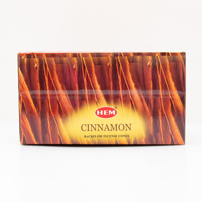 HEM Cinnamon, Backflow Cones, 12 Pack  (40 cones each pack), 480 Cones