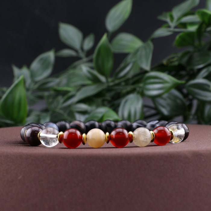 Confidence Intention - Natural Gemstone Bracelets, 10 Pieces in a Pack