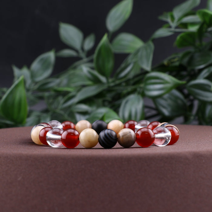Confidence Intention - Natural Gemstone Bracelets, 10 Pieces in a Pack
