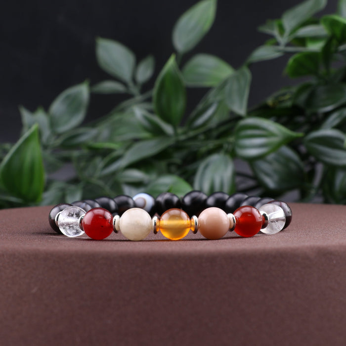 Confidence Intention - Natural Gemstone Bracelets, 10 Pieces in a Pack