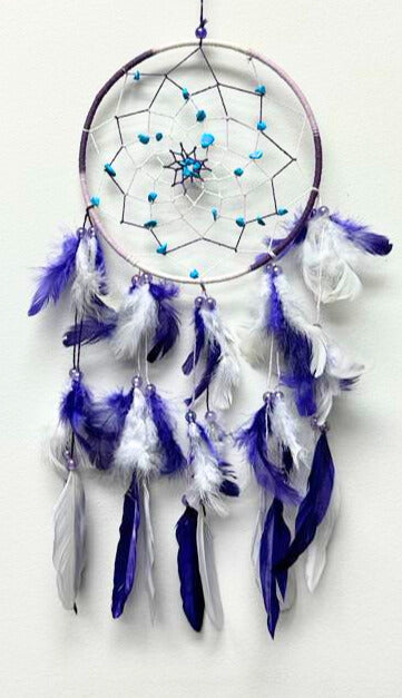 Dream Catcher, with Gemstone, 5 Pieces in a Pack #SM3