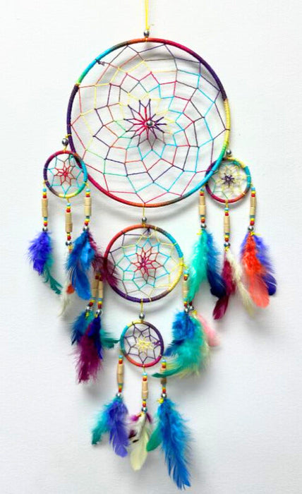 Wood Dream Catcher, 5 Pieces in a Pack #SM3