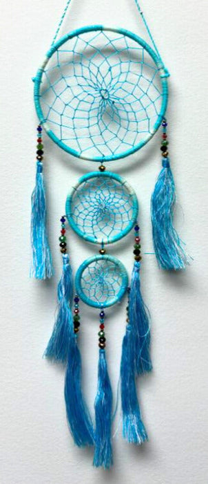 Triple Crystal Dream Catcher, 5 Pieces in a Pack #DCT