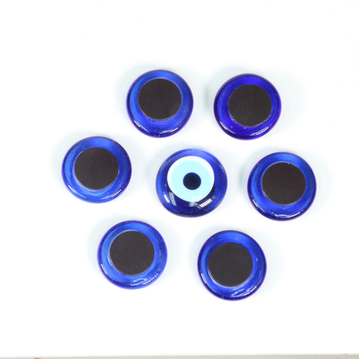 Evil Eye Magnet, 1" Inch, Handmade, 10 Pieces in a Pack, #001