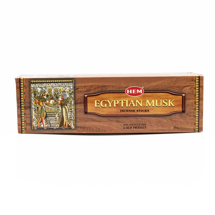 Hem Egyptian Musk, Incense Sticks, 8 Stick,18 grams in one Pack, 25 Pack Box