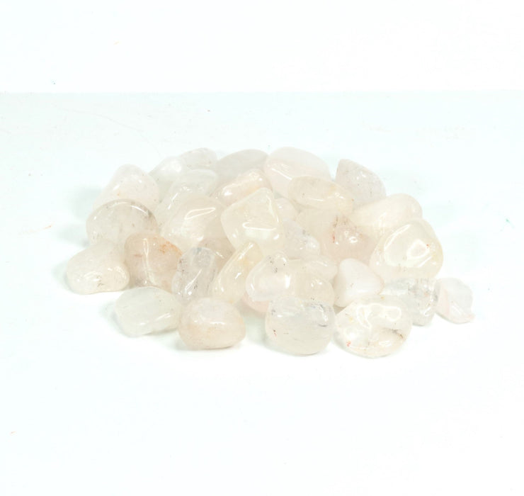 Clear Quartz Tumbled Stone, 2-3cm, 1 Lb