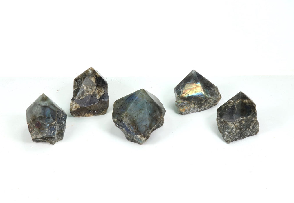 Labradorite Power Point, 3"-4" Inch, 200-400gr Each, 1 Piece