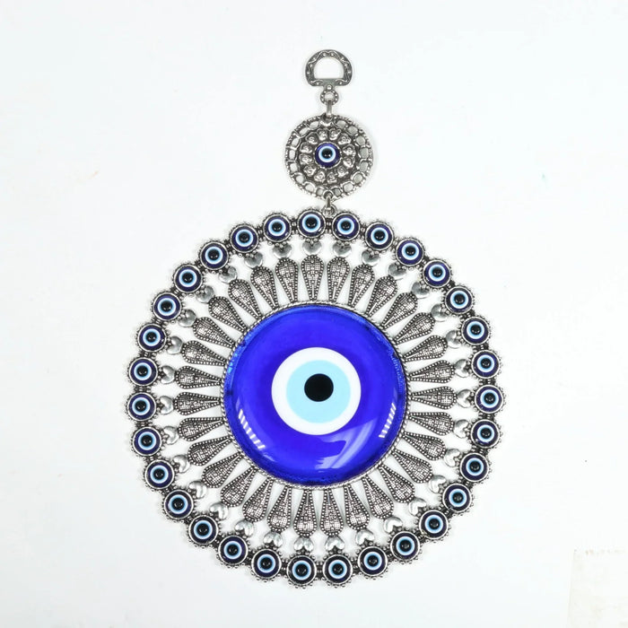 Authentic Evil Eye Wall Décor with Sunshine  Figure, ZAMAK, 9" Inch, #163