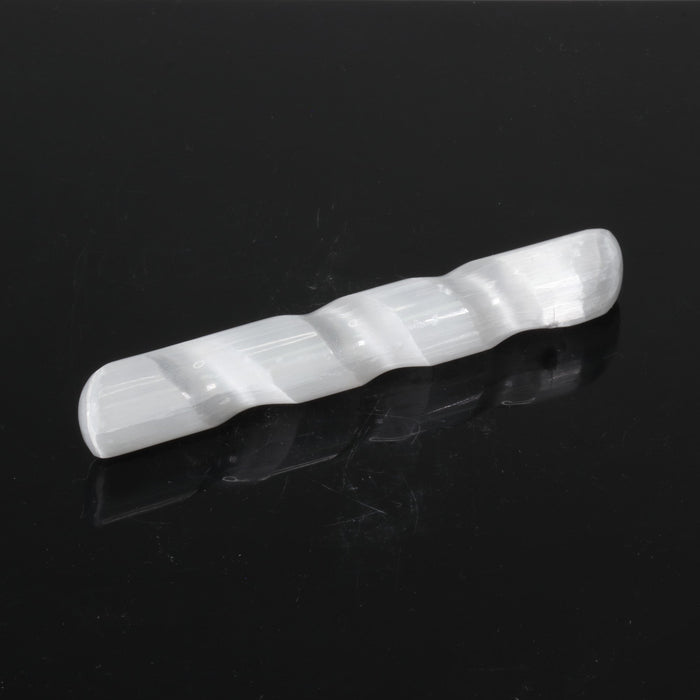 Selenite Plain Spiral Massage Wand, 5 Pieces in a Pack, 6-6,5", #004