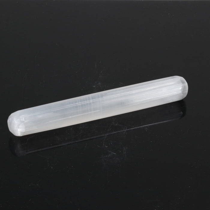 Selenite Plain Stick, 6" Inch, 5 Pieces in a Pack #004