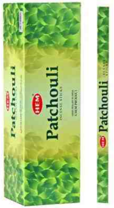 Hem Patchoulli, Incense Sticks, 8 Stick, 18 grams in one Pack, 25 Pack Box