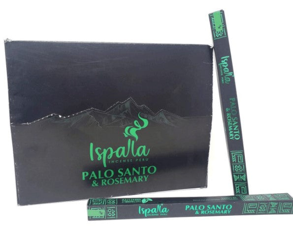 Ispalla Palo Santo&Rosemary, Incense Sticks, 20 grams in one Pack, 50 Pack Box