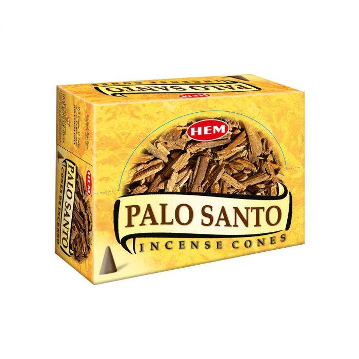 Hem Palo Santo, Incense Cones, 12 Pack Box