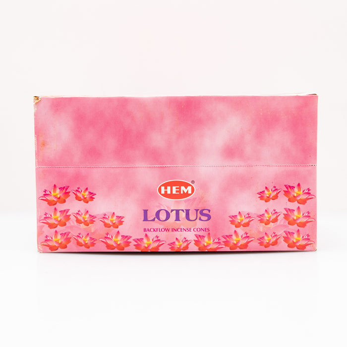 HEM Lotus, Backflow Cones, 12 Pack  (40 cones each pack), 480 Cones