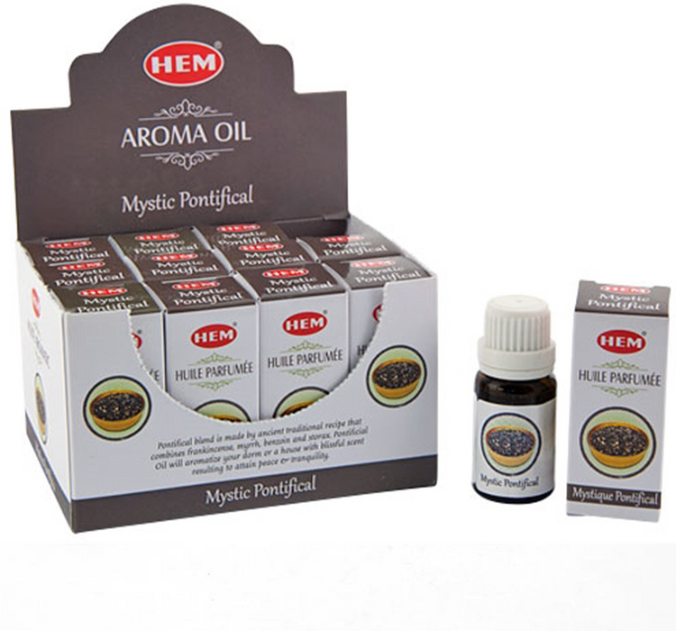 Hem Mystic Pontifica Aroma Oil, 12 packs of 10 ml