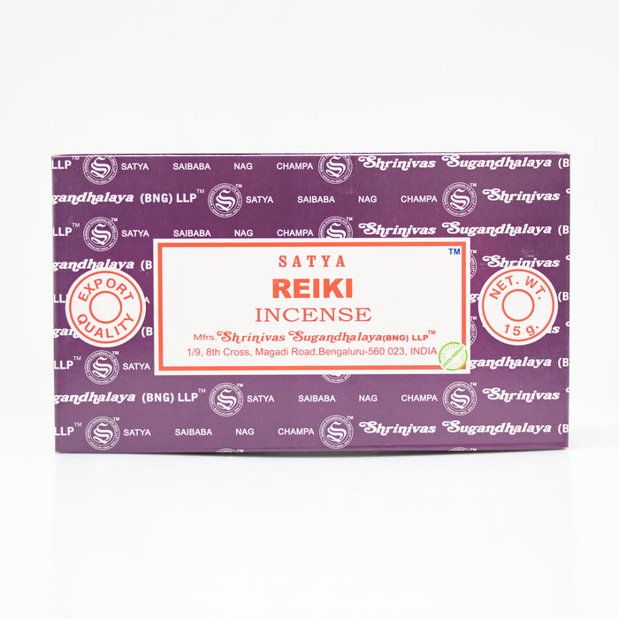 Satya Reiki, Incense Sticks, 15 grams in one Pack, 12 Pack Box