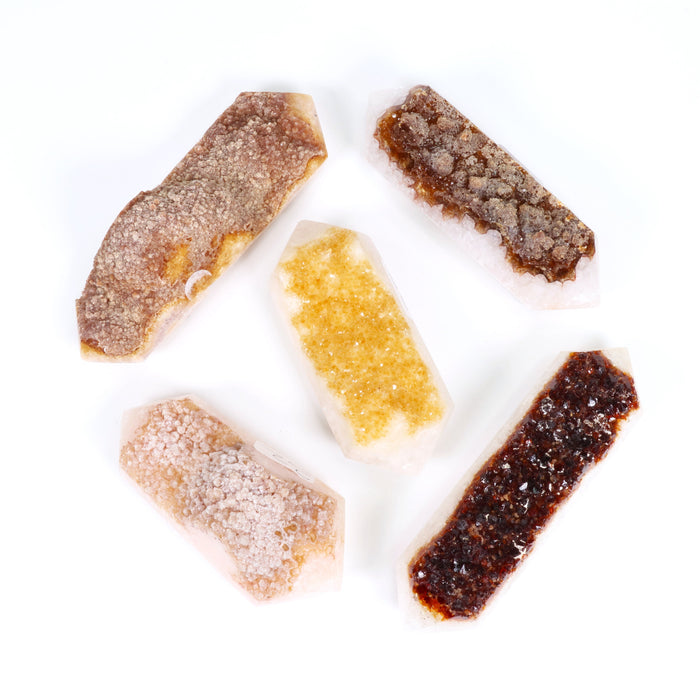 Double Term Citrine Points, 3"-5" inch, 250-500 gr. 1 Piece #003