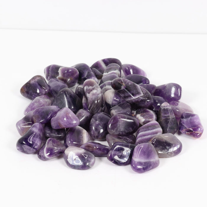 Dream Amethyst Tumbled Stone, 2-3cm, 1 Lb