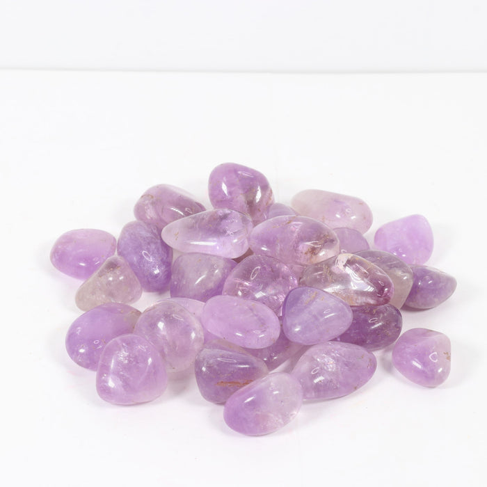 Amethyst Tumbled Stone, 2-3cm, Quality B, 1 Lb