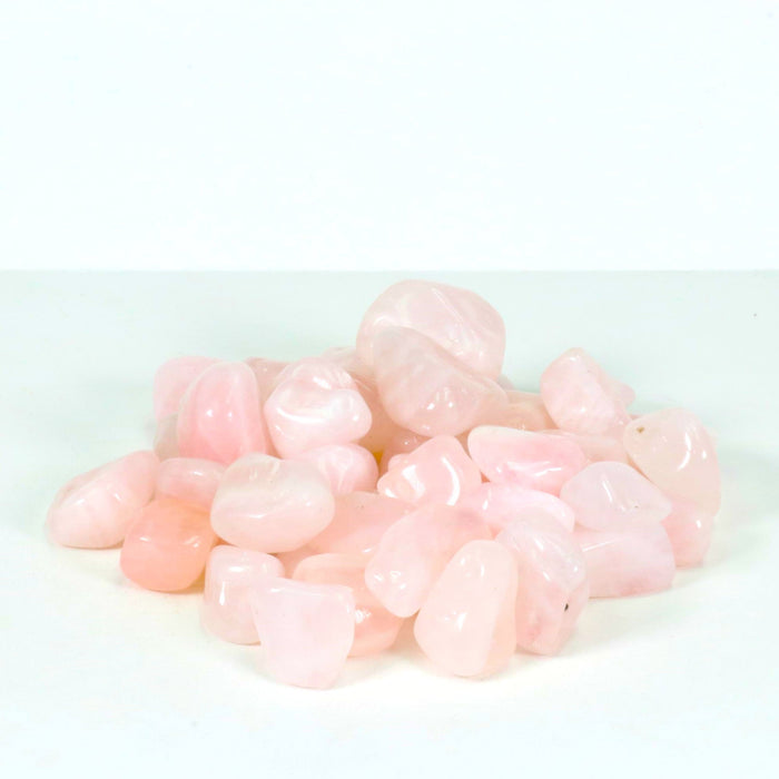 Rose Quartz Tumbled Stone, 2-3cm, Quality B, 1 Lb