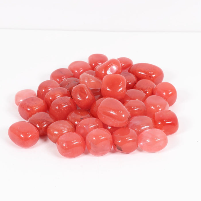 Cherry Quartz Tumbled Stone, 2-3cm, 1 Lb