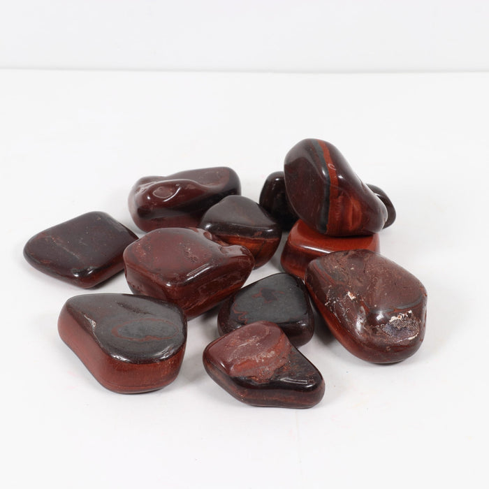 Red Tiger Eye Tumbled Stone, 2-3cm, 1 Lb