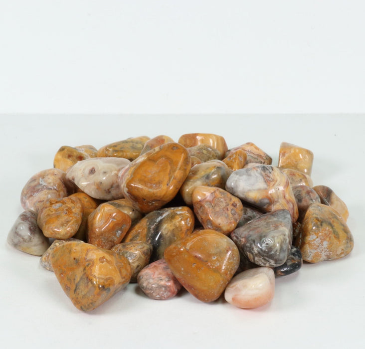 Crazy Agate Tumbled Stone, 2-3cm, 1 Lb