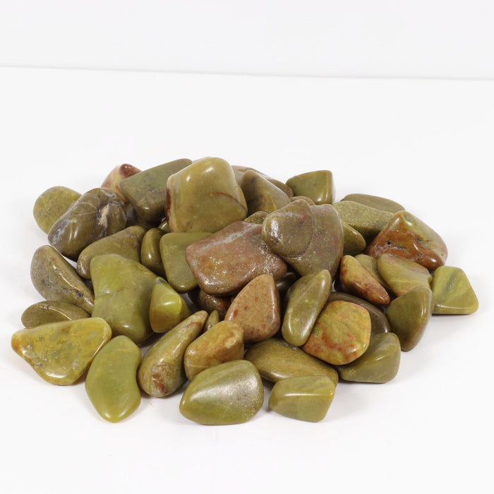 Green Opal Tumbled Stone, 2-3cm, 1 Lb