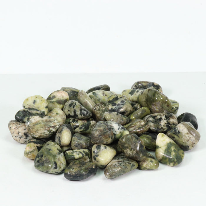 Serpentine Tumbled Stone, 2-3cm, 1 Lb