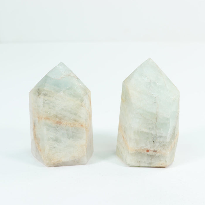 Aquamarine Polished Tower, Cut Base,  400-500 Gr, 1 Piece #045