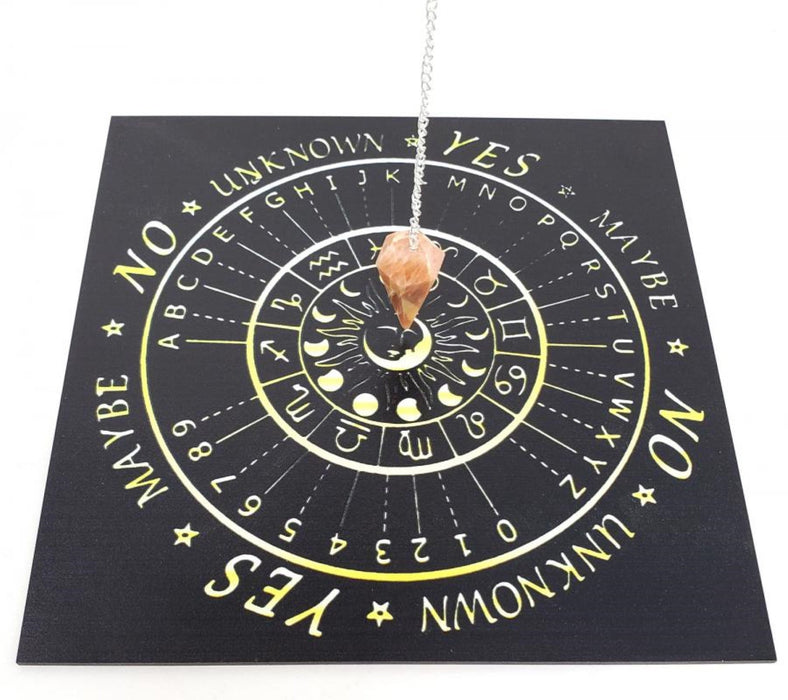 Pendulum Board, Zodiac Sign, 8"