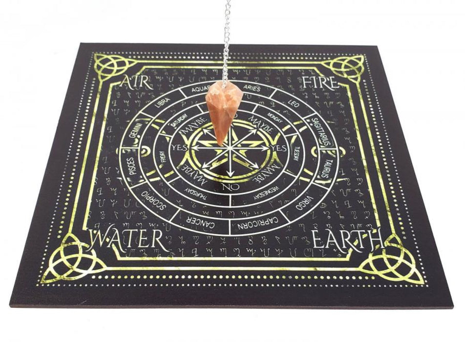 Pendulum Board, Celtic Design, 8"