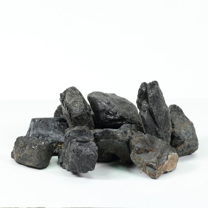 Black Tourmaline Rough Stone, 6-8 cm, 20 Pieces in a Pack, #106