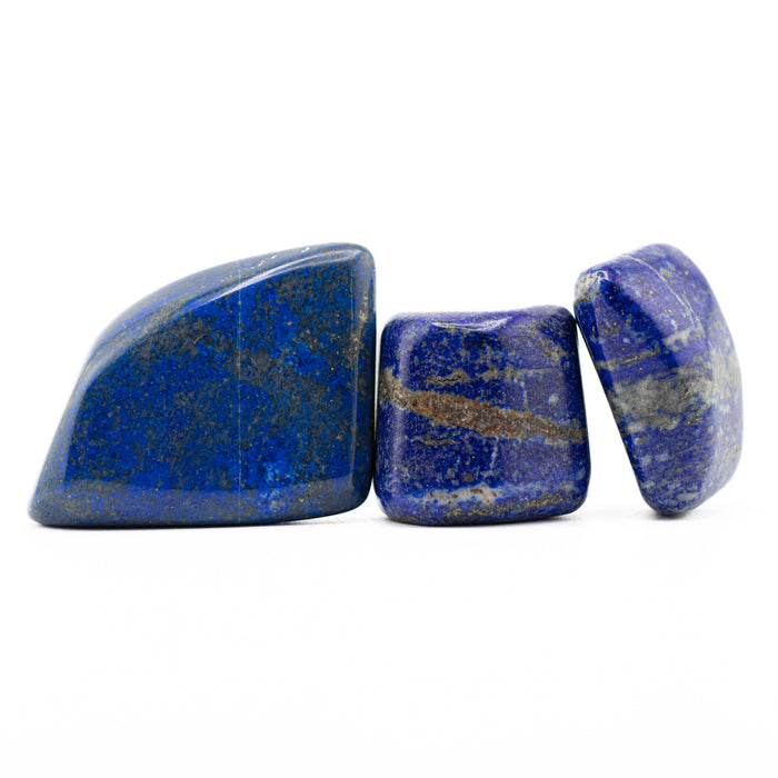 (Special Quality) Lapis Lazuli Tumbled Stone, 2-4cm, 1 Lb